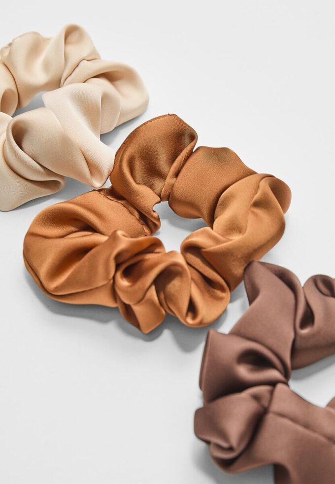 Sett med 3 hårstrikker