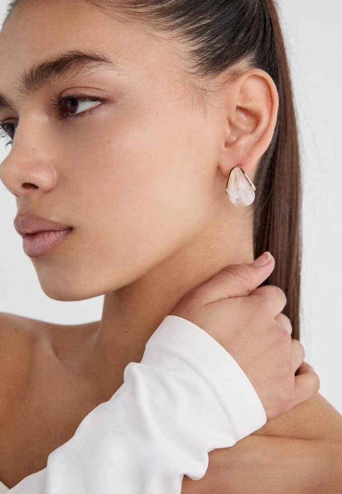 Sett med 3 par voluminøse miniøreringer