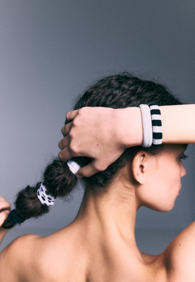 Sett med 5 pelsbånd