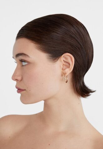 Sett med 6 par enkle øreringer