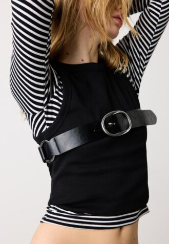 Sidebelte med spenne