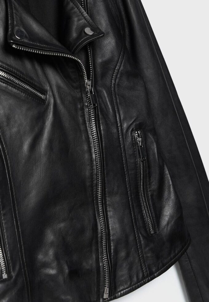 Skinnbikerjakke