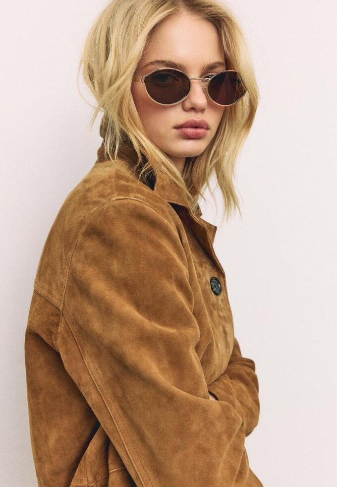 Skinnjakke med lommer