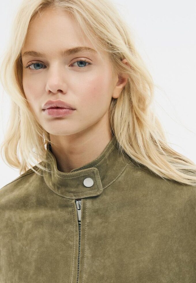 Skinnjakke med lommer