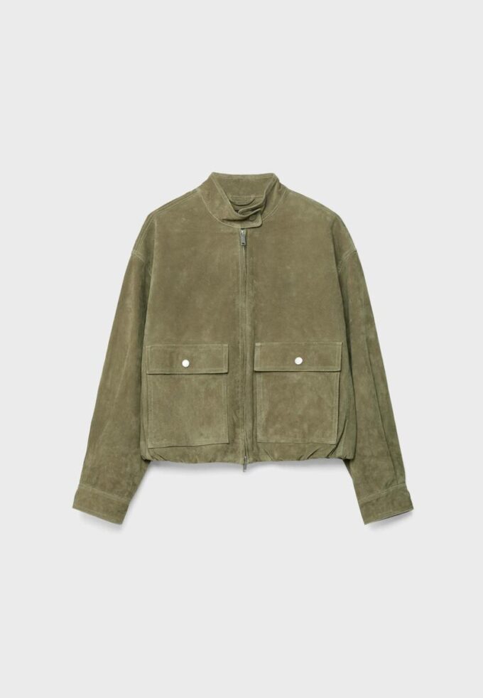 Skinnjakke med lommer