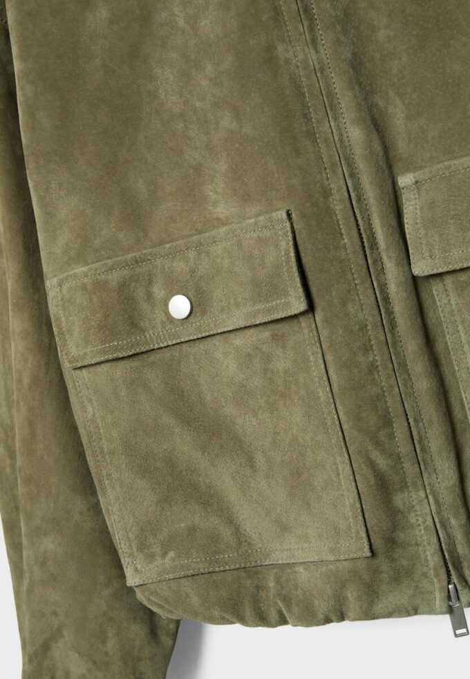 Skinnjakke med lommer