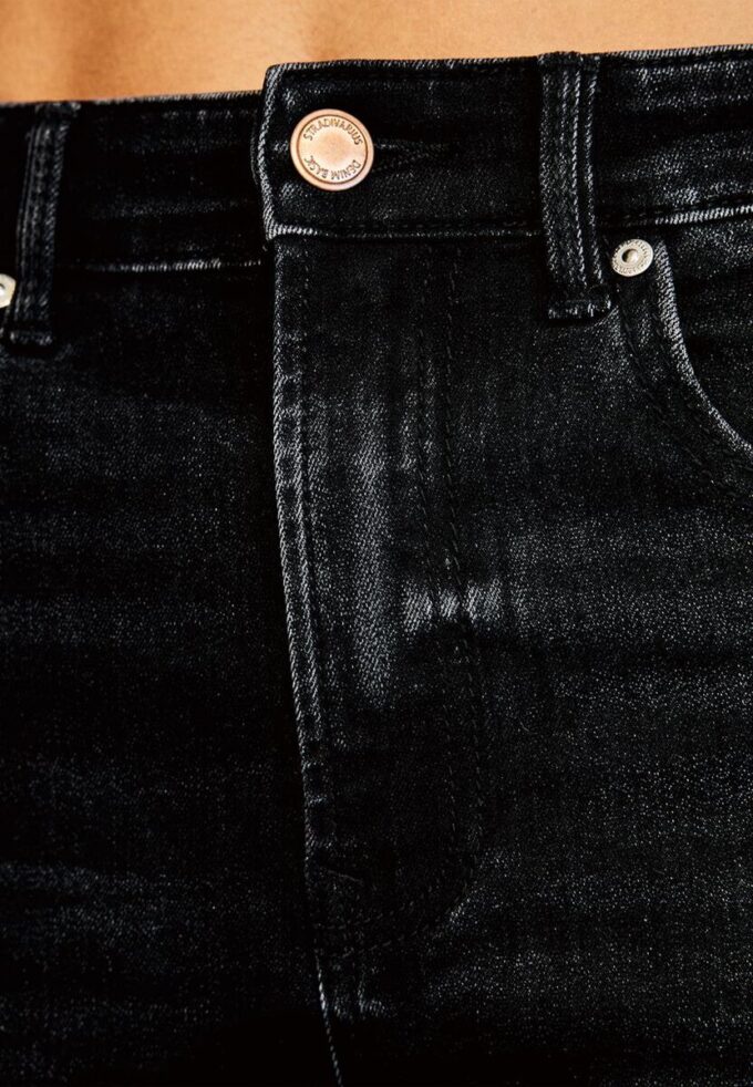 Skinny jeans med normal midje