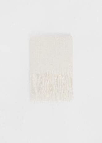 Skjerf i børstet tråd