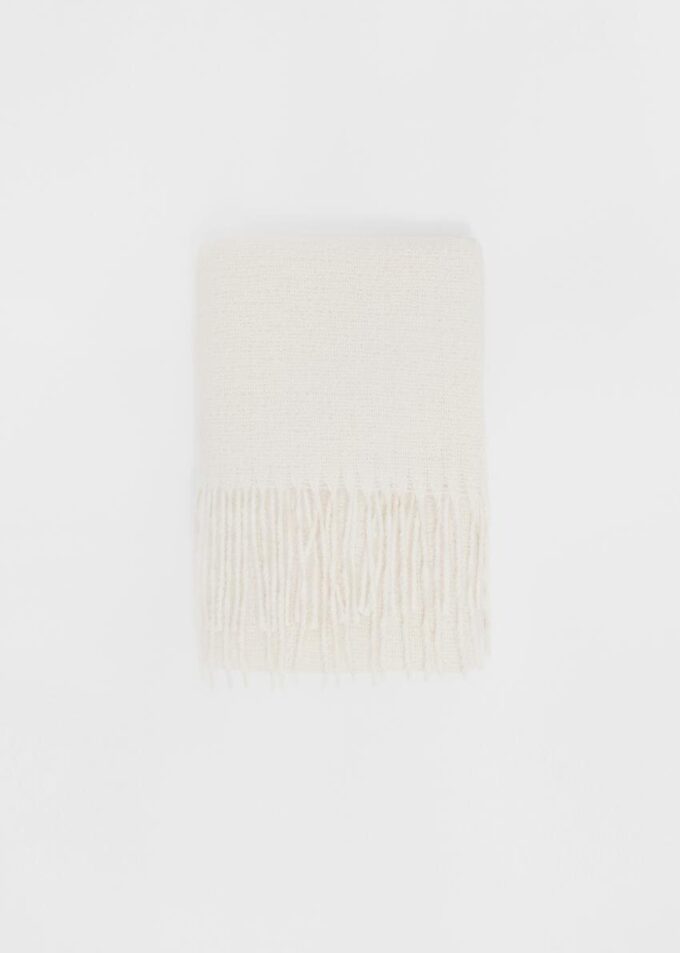 Skjerf i børstet tråd