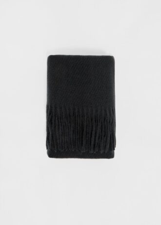 Skjerf i børstet tråd