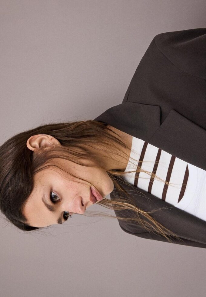 Skreddersydd blazer med knapper