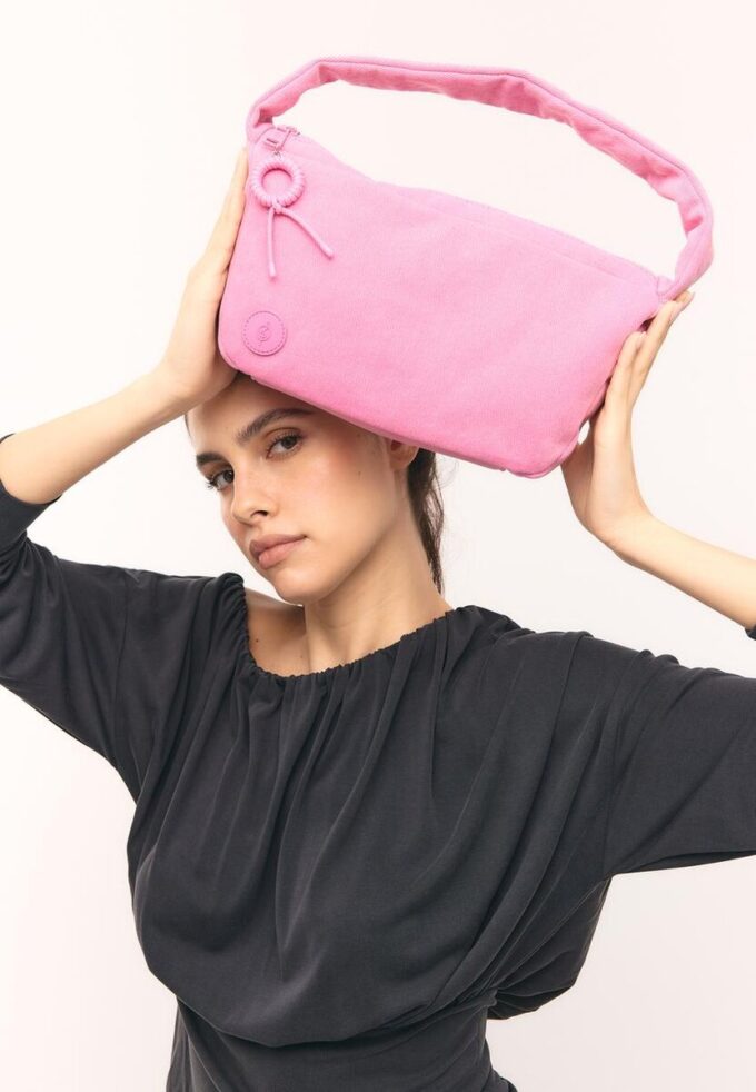 Skulderveske i stoff