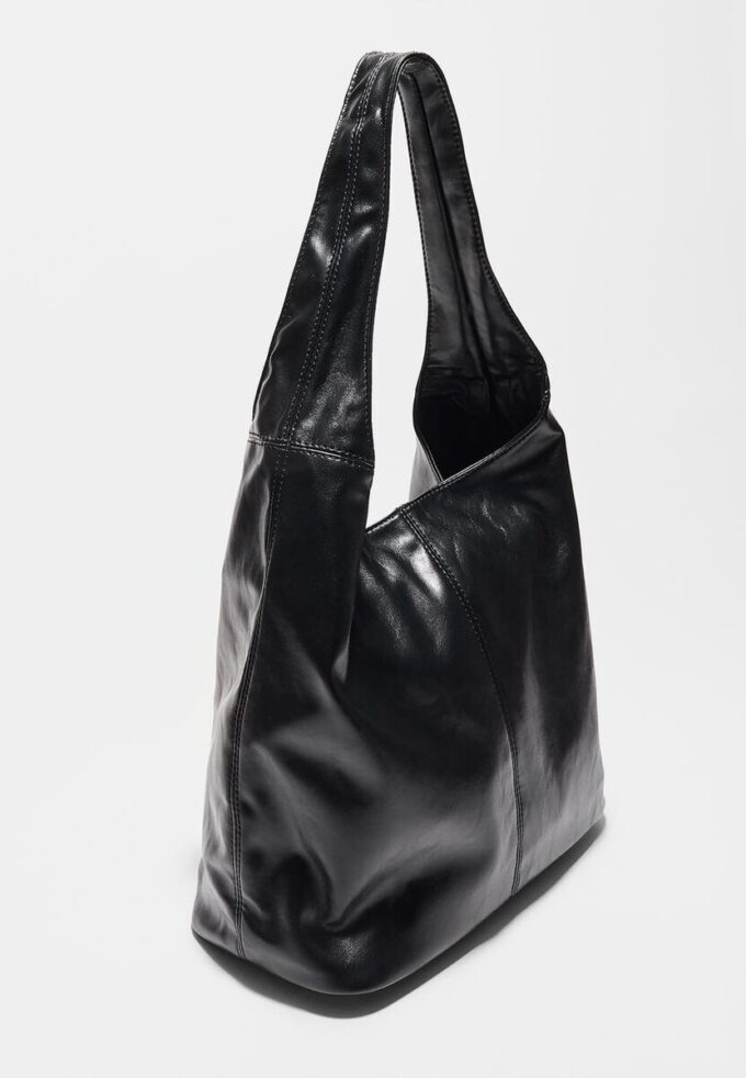 Skulderveske med glidelås