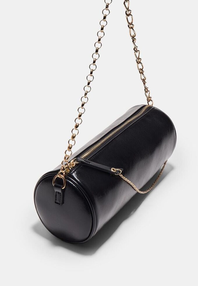 Skulderveske med kjedehåndtak