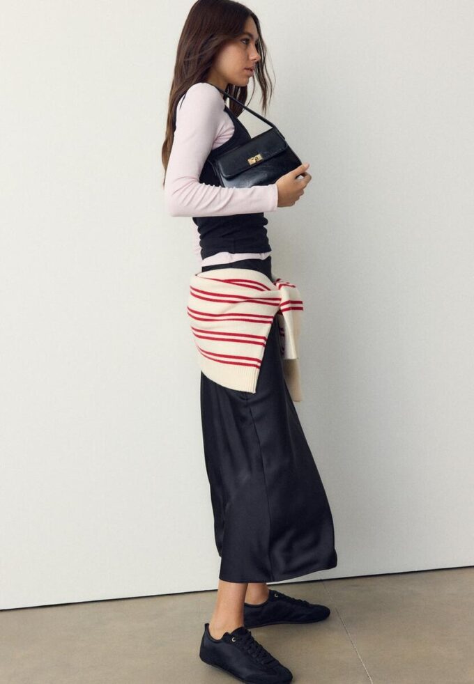 Skulderveske med klaff