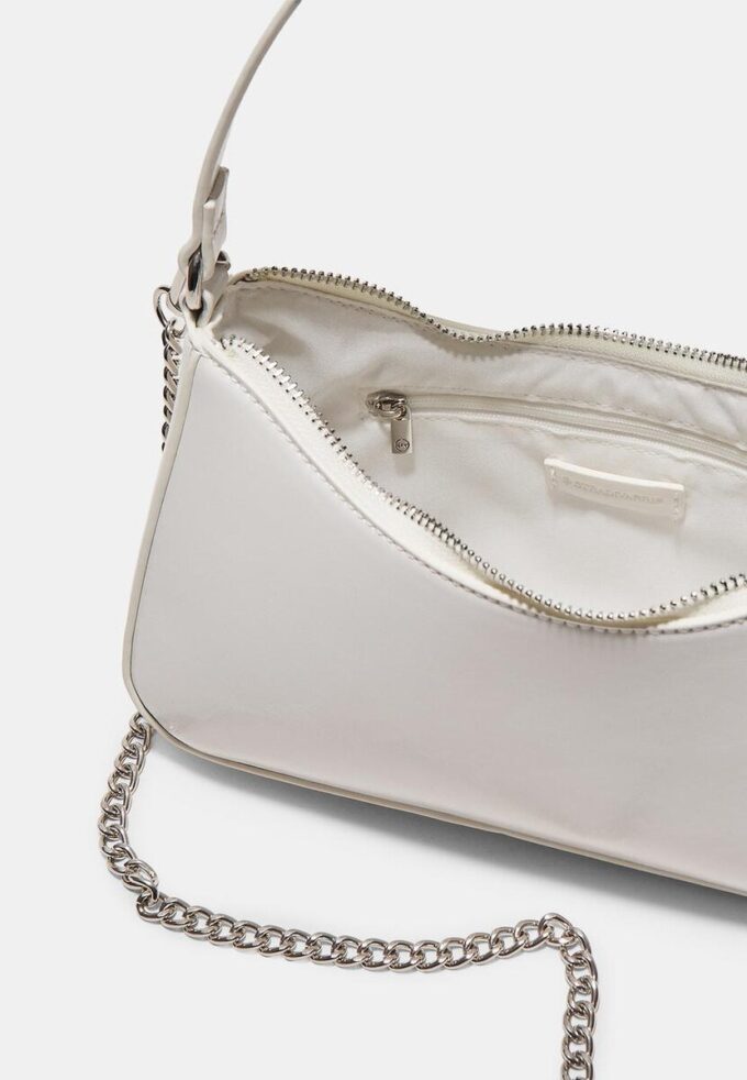 Skulderveske med lang kjede