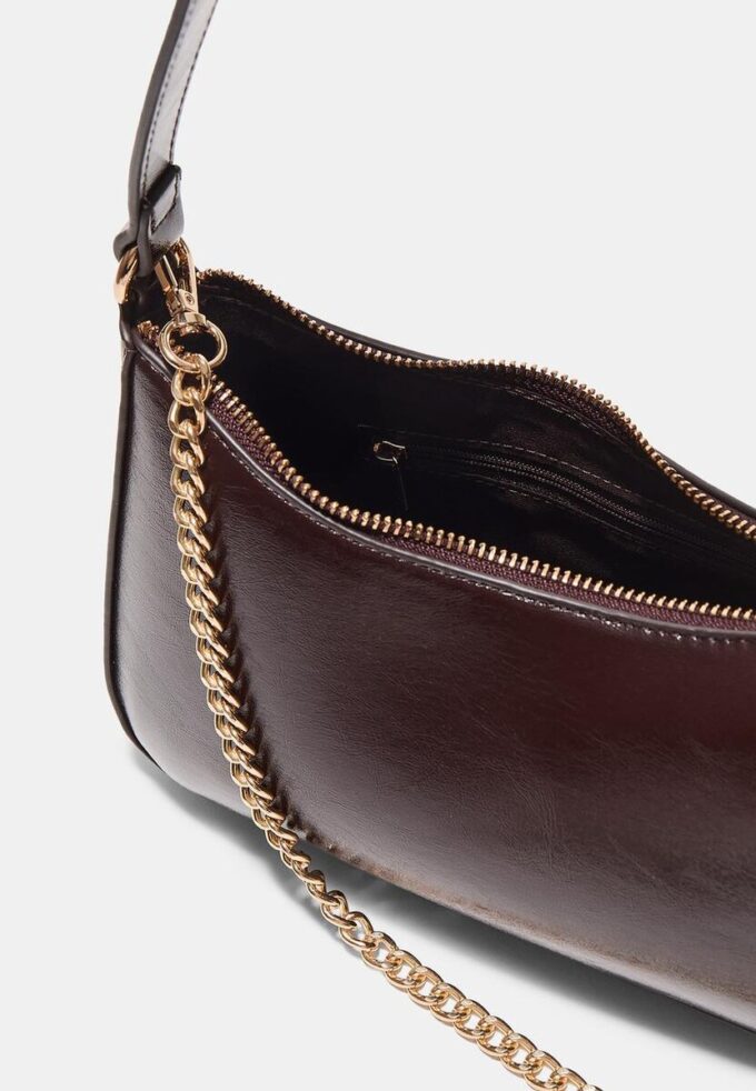 Skulderveske med lang kjede