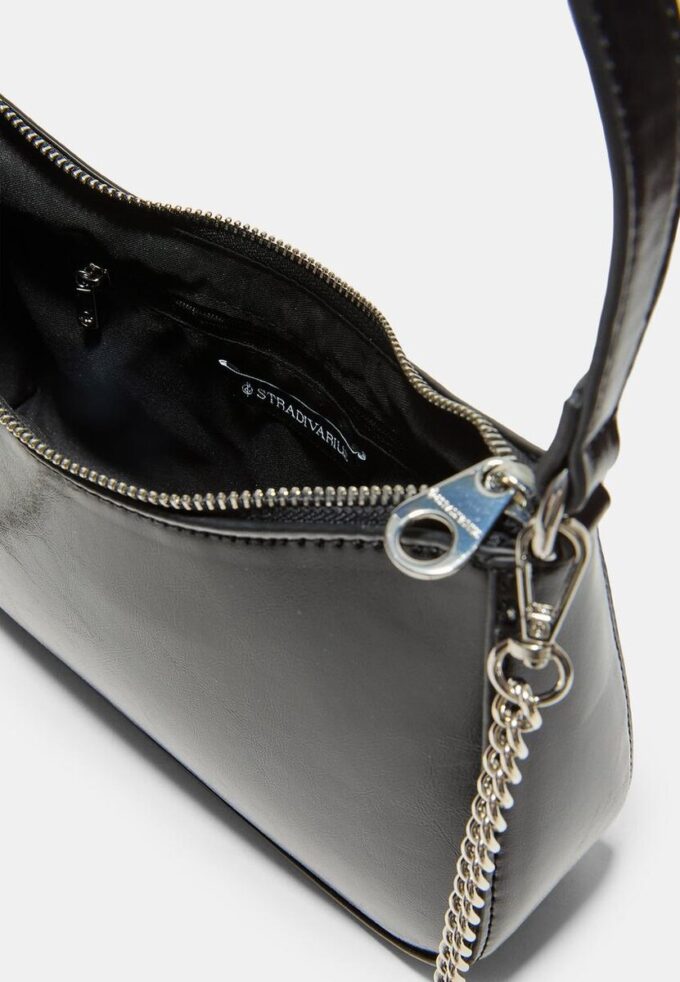 Skulderveske med lang kjede