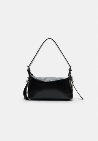 Skulderveske med stroppdetaljer