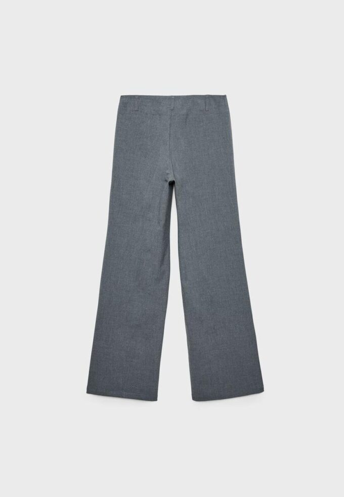 Slim fit-bukser med rett snitt