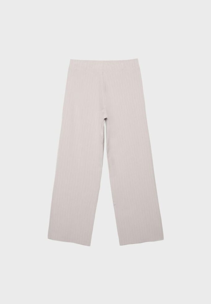 Slim fit-bukser med rett snitt