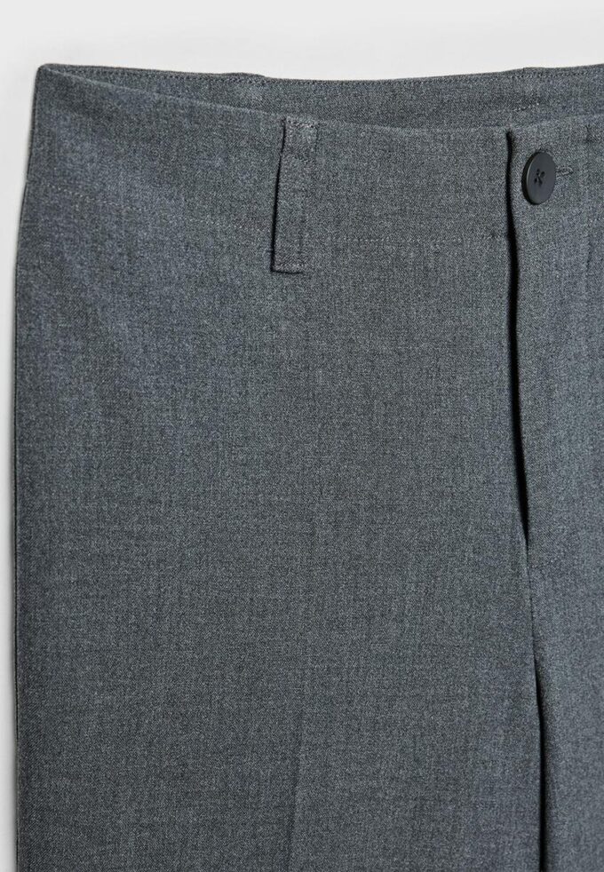 Slim fit-bukser med rett snitt