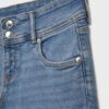 Slim fit-jeans med lav midje