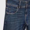 Slim fit-jeans med lav midje