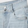 Slim fit-jeans med lav midje