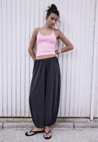 Soft-Touch-ballongbukser