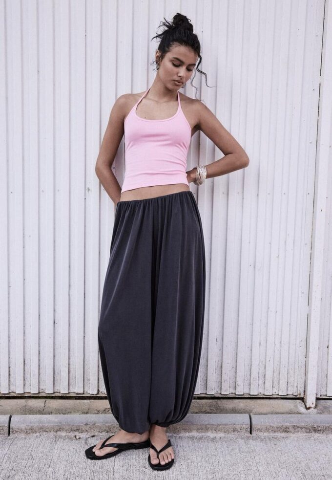 Soft-Touch-ballongbukser