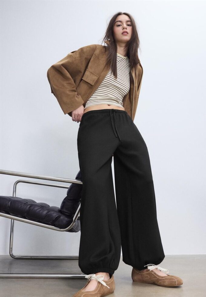 Soft-Touch Balloon joggebukse