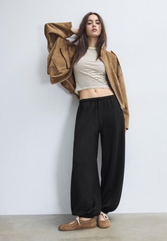 Soft-Touch Balloon joggebukse