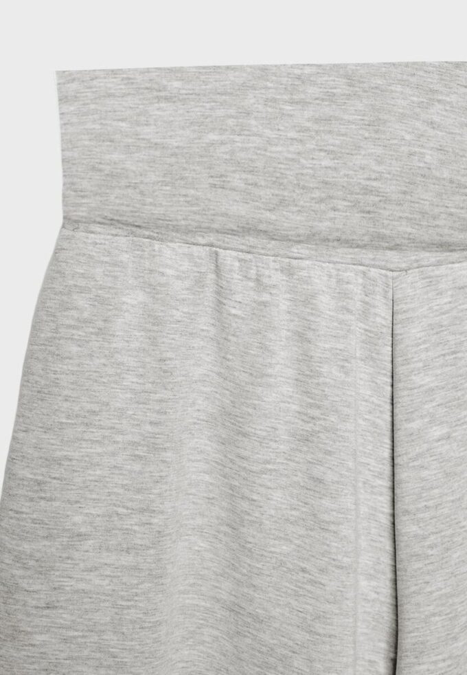 Soft-Touch Balloon joggebukse med oppbrettbar linning