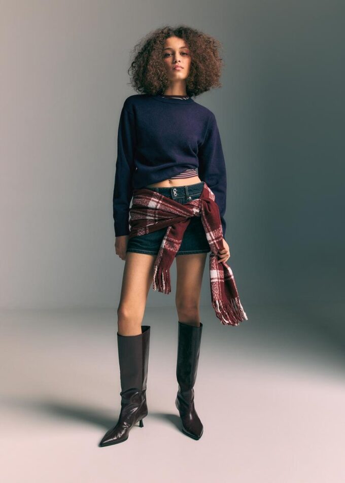 Soft-Touch Basisplagg strikket genser