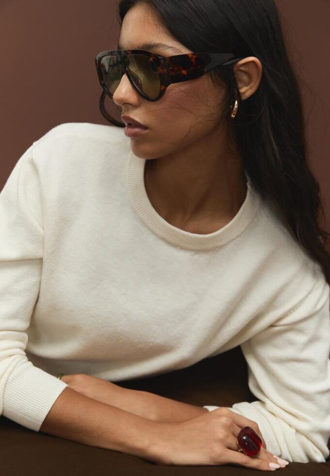 Soft-Touch Basisplagg strikket genser