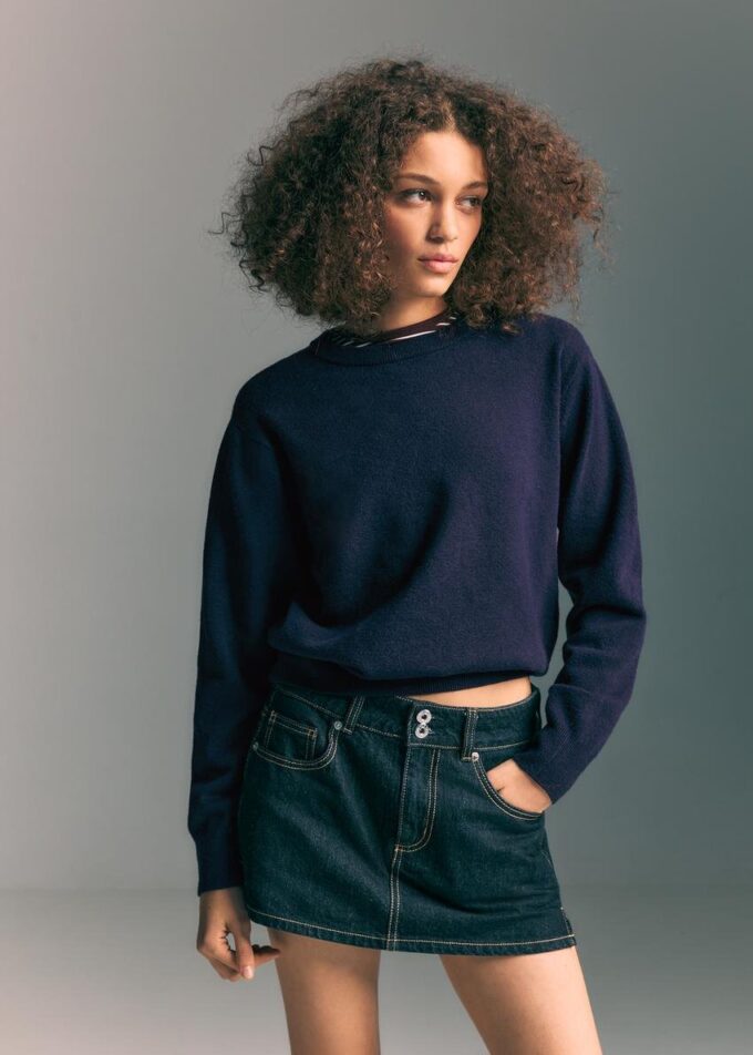 Soft-Touch Basisplagg strikket genser