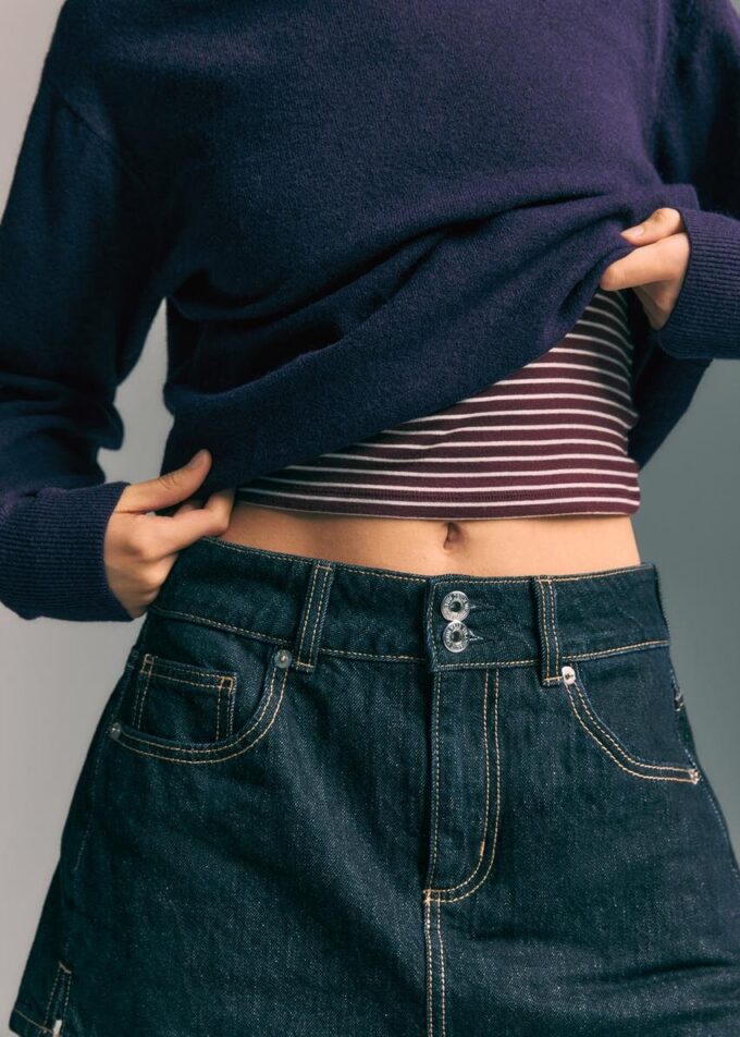 Soft-Touch Basisplagg strikket genser