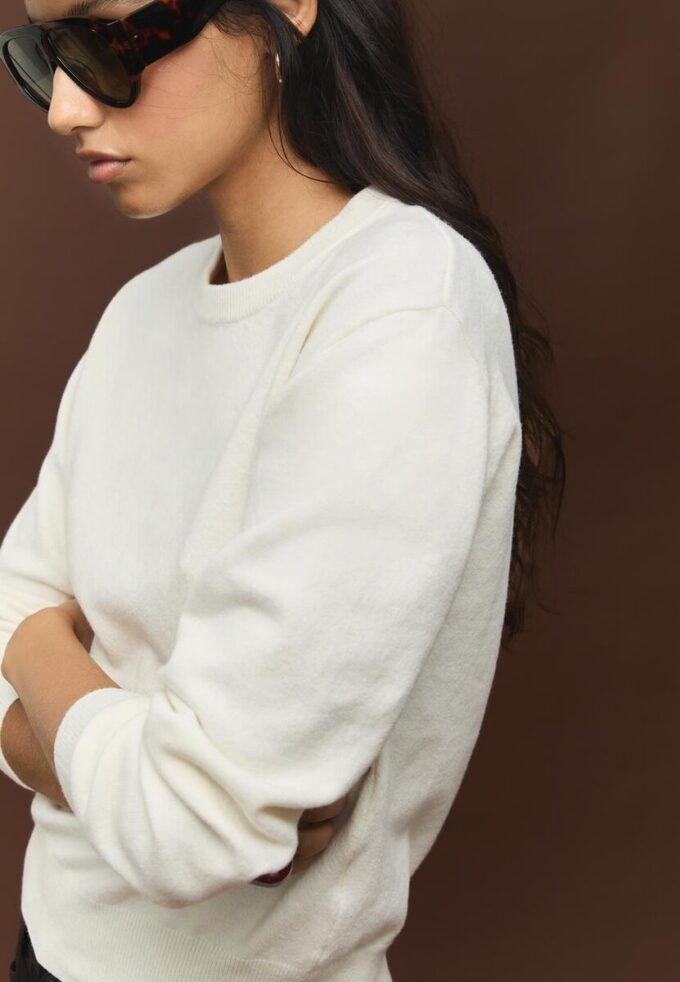 Soft-Touch Basisplagg strikket genser