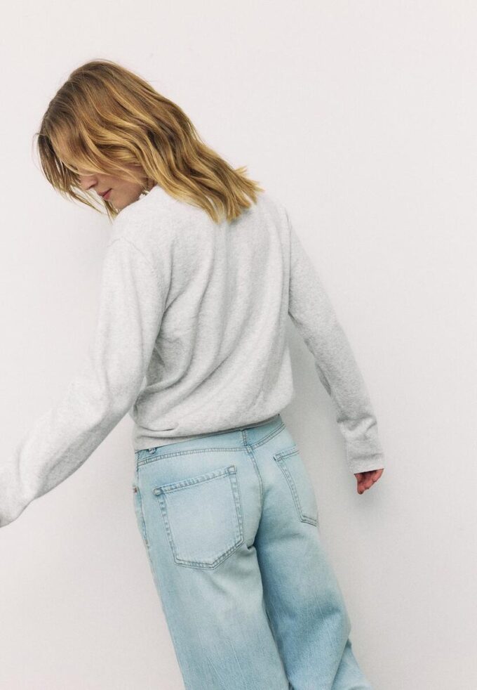 Soft-Touch Basisplagg strikket genser