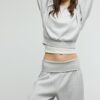 Soft-Touch Batwing Sleeve Sweatshirt