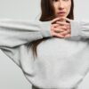 Soft-Touch Batwing Sleeve Sweatshirt