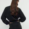 Soft-Touch Batwing Sleeve Sweatshirt