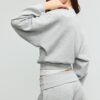 Soft-Touch Batwing Sleeve Sweatshirt