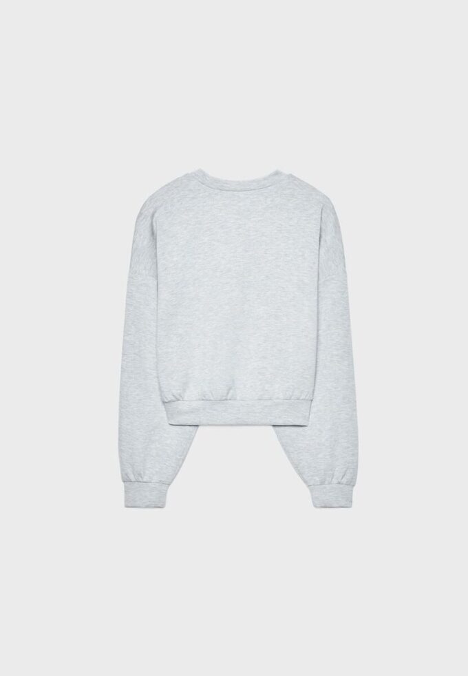 Soft-Touch Batwing Sleeve Sweatshirt
