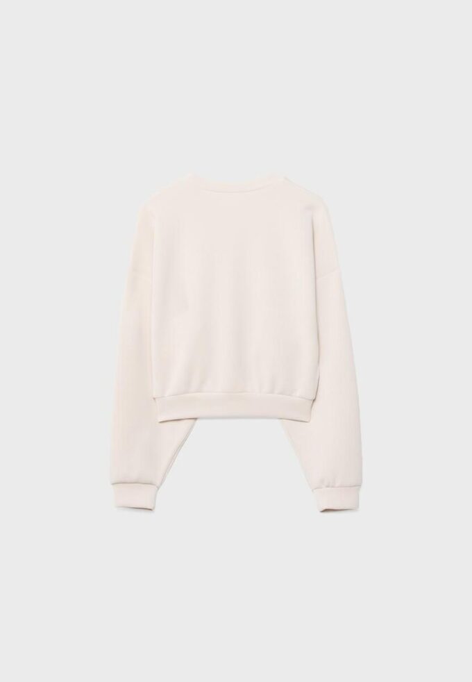 Soft-Touch Batwing Sleeve Sweatshirt