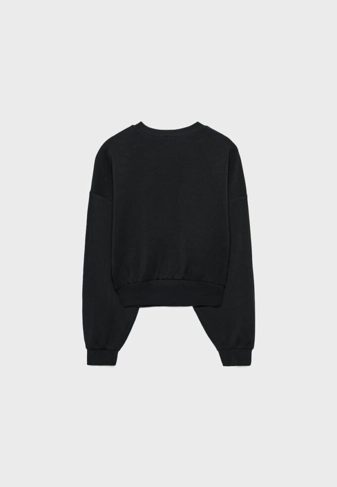 Soft-Touch Batwing Sleeve Sweatshirt