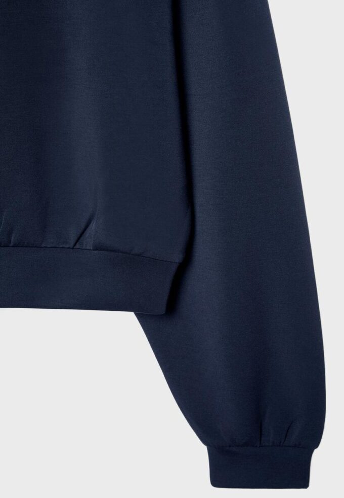 Soft-Touch Batwing Sleeve Sweatshirt