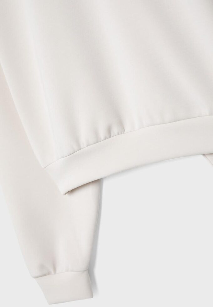 Soft-Touch Batwing Sleeve Sweatshirt