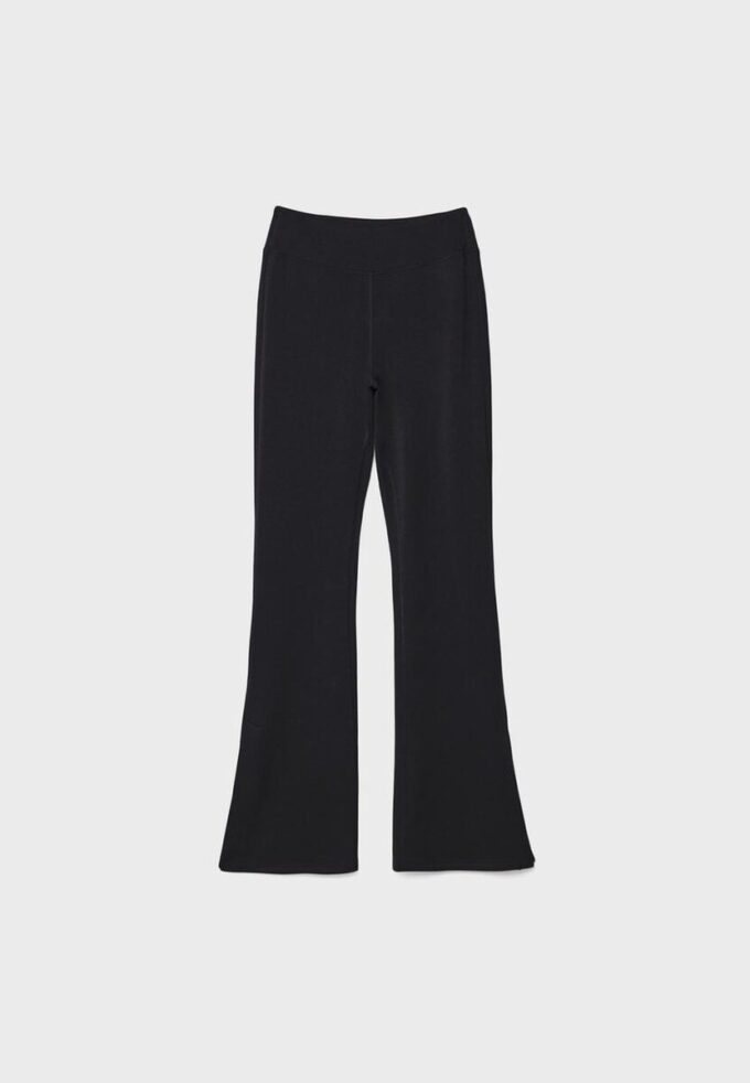 Soft-Touch-bukser med klokkebunn